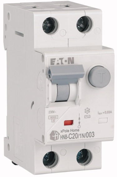 Intrerupator Automat Xpole Home 20A 1P+N C 6kA HNB-C20/1N/003